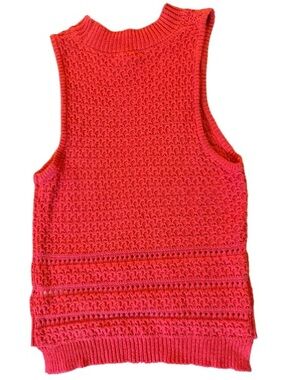 Jessica Simpson Coral Knit Sleeveless Tank